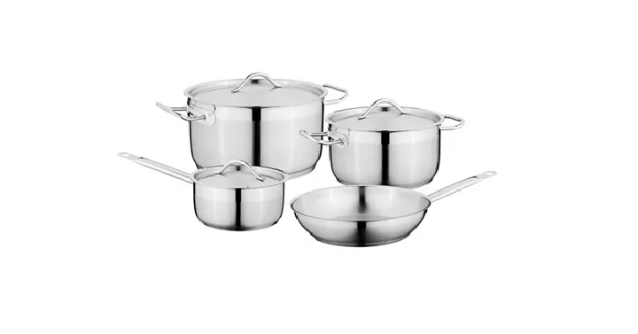 BergHoff Hotel 7pc Stainless Steel Cookware Set Only $153.99 Shipped! (Reg. $370)