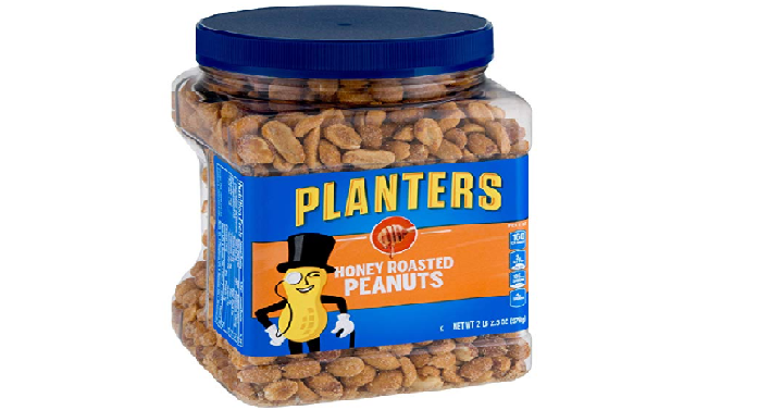 Planters Honey Roasted Peanuts 34.5 oz (2 Count) Only $8.01 Shipped!