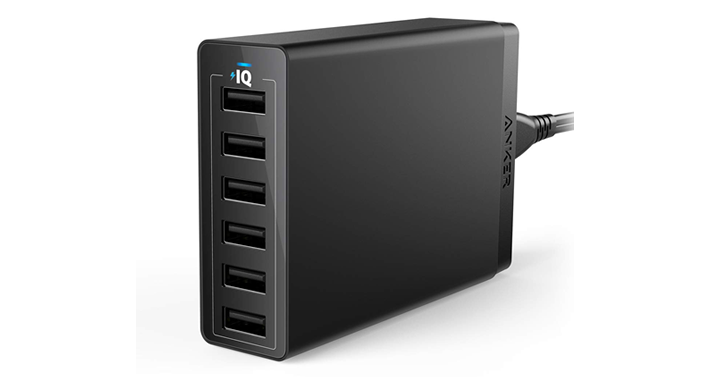 Anker 60W 6 Port USB Wall Charger – Just $20.79!