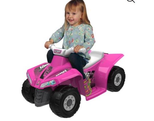 Surge Quad Girls’ 6-Volt Battery-Powered Ride-On – Only $49!