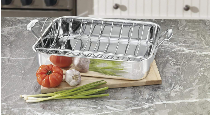 Cuisinart Chef’s Classic Stainless 16-Inch Roaster with Rack Only $32.99 Shipped! (Reg. $110)