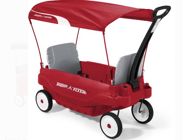 Radio Flyer Deluxe Family Wagon with Canopy – Only $89!