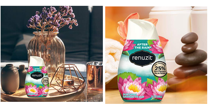 Renuzit Adjustable Air Freshener Gel, After The Rain, 7 Ounces (6 Count) Only $4.41 Shipped!