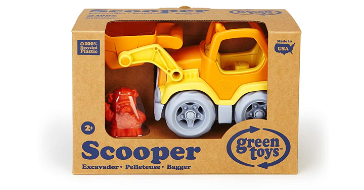 Green Toys Scooper Construction Truck – Just $6.70! Was $16.99! Easter Basket Idea!