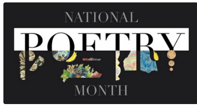 Free National Poetry Month Poster for April!