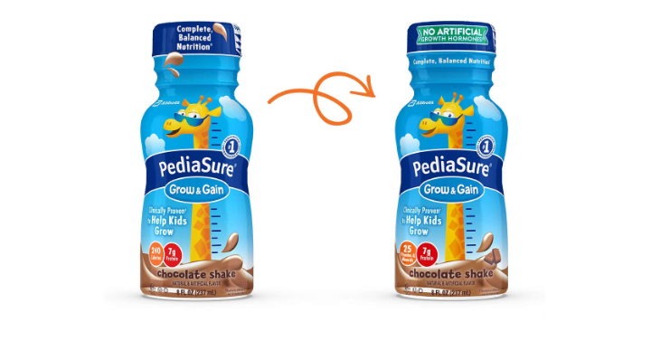 PediaSure Grow & Gain Nutrition Shake For Kids, Chocolate, 8 fl oz (Pack of 24) Only $29.97 Shipped! (Reg. $56)