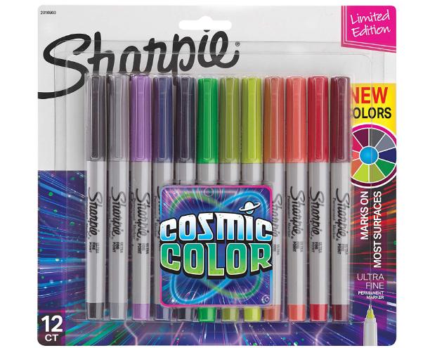 Sharpie Permanent Markers, Ultra Fine Point, 12 Count – Only $7!