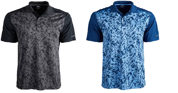 Men’s Attack Life by Greg Norman Regular-Fit Performance Stretch Polo Only $9.96! (Reg. $55)
