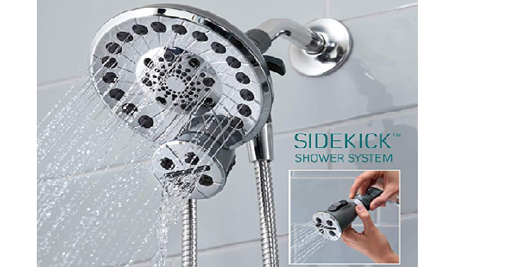 Peerless Sidekick Touch-Clean Shower Head with Hand Held Shower Wand Only $62.97 Shipped! (Reg. $117)