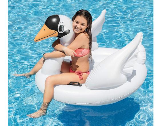 Intex Swan Inflatable Ride-On – Only $12!