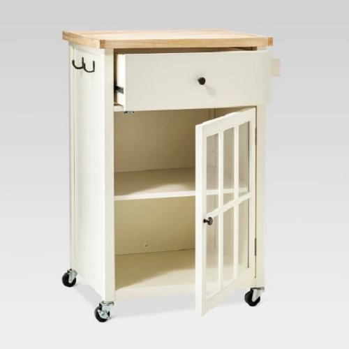 TODAY ONLY! Threshold Windham Wood Top Kitchen Cart for Only $107.99 Shipped! (Reg. $180)