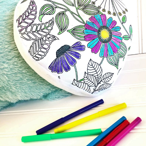 Color Your Own Pillow Only $6.99! (Reg. $20)