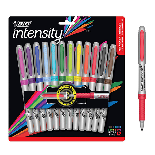 BIC Intensity 12 ct Permanent Markers Set Only $6.06! (Reg. $15.45)