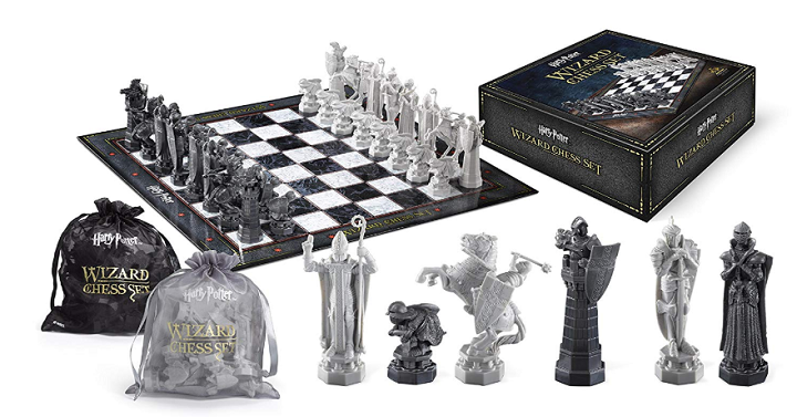 The Noble Collection Harry Potter Wizard Chess Set Only $45 Shipped! (Reg. $100)