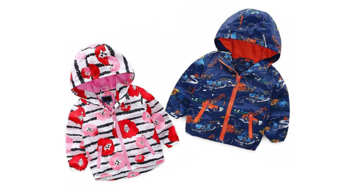 High Quality Children’s Windbreaker Jackets (Multiple Patterns) Only $18.99! (Reg. $35)