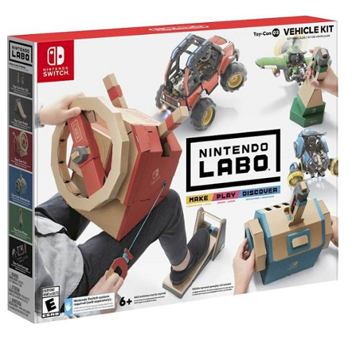 Labo Toy-Con: Vehicle Kit – Nintendo Switch Only $39.99! (Reg. $70)