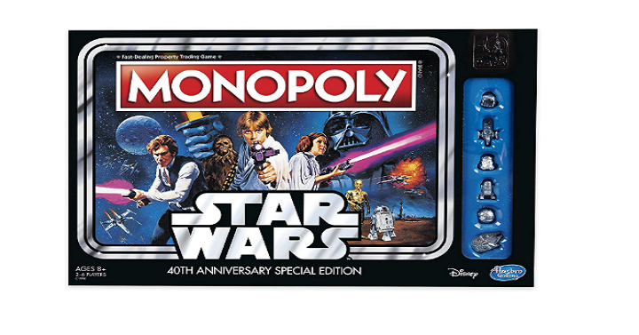 Hasbro Monopoly Game: Star Wars 40th Anniversary Special Edition Only $17.63! (Reg. $30)