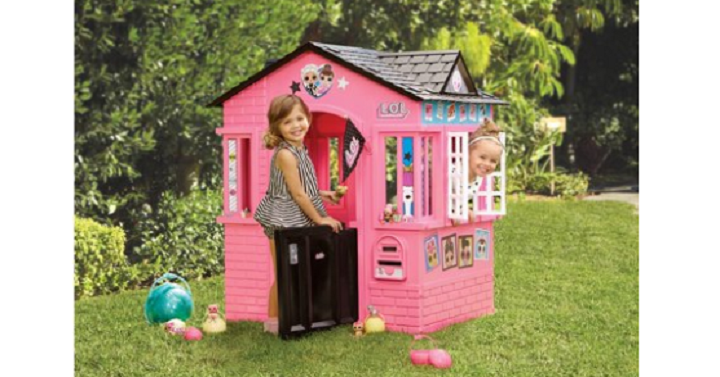 L.O.L. Surprise! Indoor and Outdoor Cottage Playhouse with Glitter Only $104.99 Shipped!