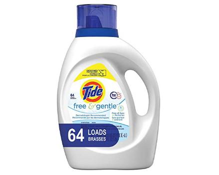 Tide Free and Gentle Liquid Laundry Detergent, 100 oz – Only $9.97!