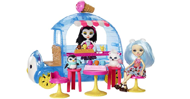 Enchantimals Frozen Treats Truck + Preena Penguin Doll & Jayla Figure Only $7.80! (Reg. $35)
