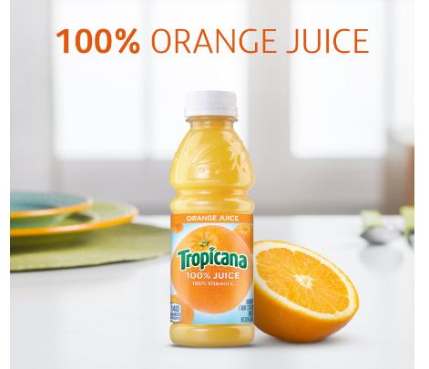 Tropicana Orange Juice, 10 Ounce (Pack of 24) – Only $10.63!