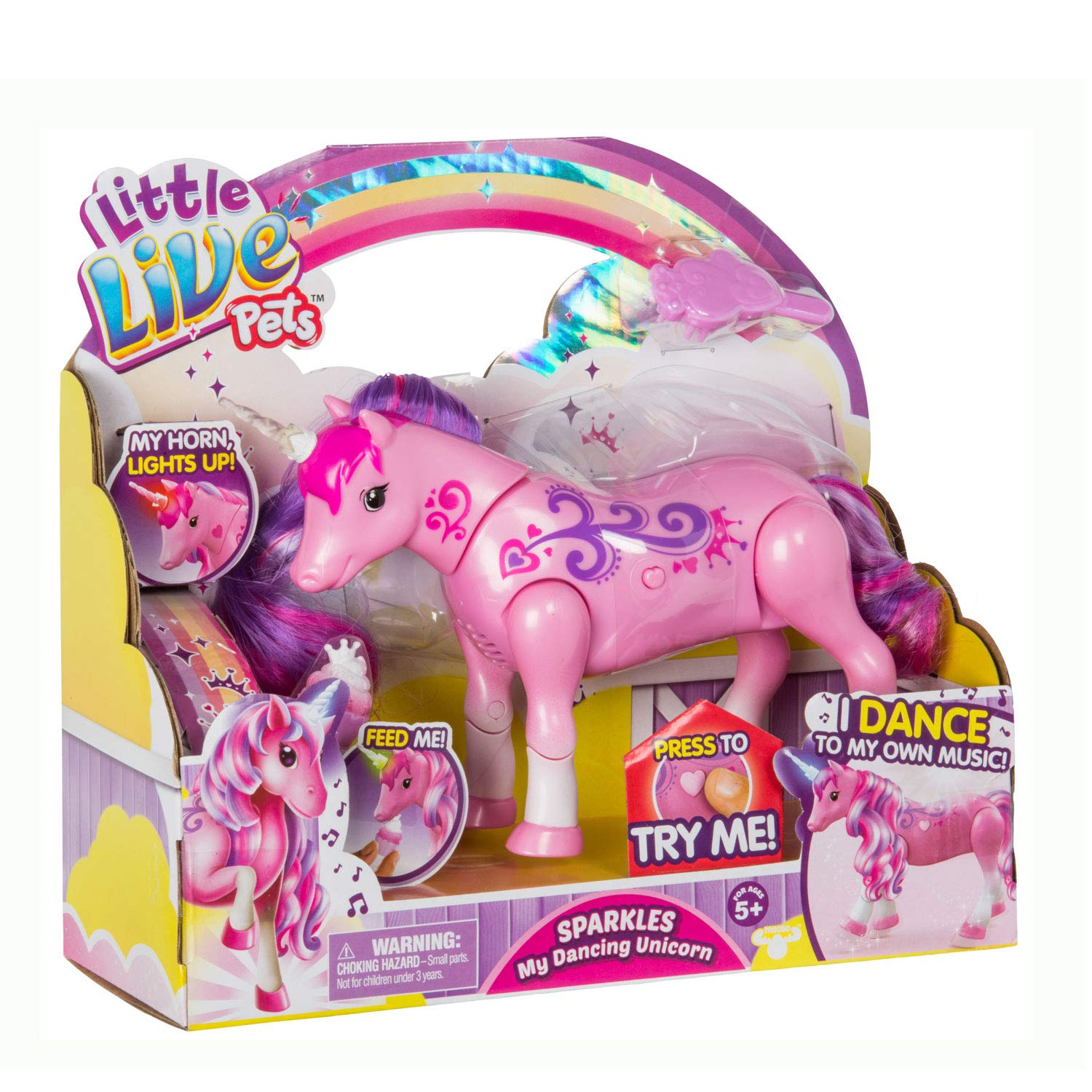 Little Live Pets Sparkles My Dancing Unicorn Only $14.49!