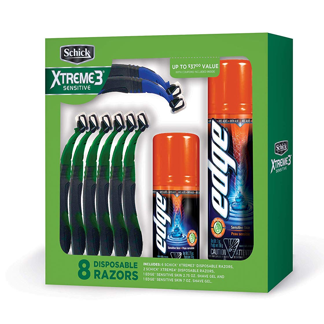 Amazon: Schick Xtreme 3 Sensitive Disposable Razors Gift Set Only $9.53!