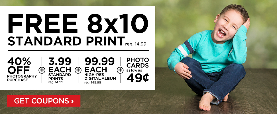 FREE 8×10 Print at JCPenney Portrait Studios!