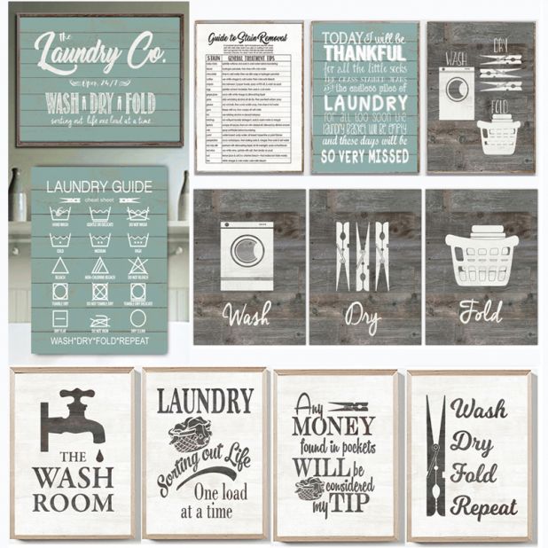 Rustic Laundry Custom Prints – Only $3.97!