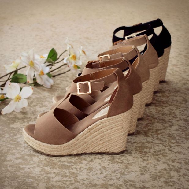 Espadrille T-Strap Wedges – Only $27.99!