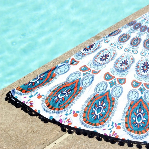 Printed Round Towels – Only $13.99!