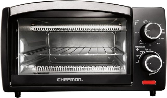 CHEFMAN Chefman 4-Slice Toaster Oven – Just $19.99! Was $38.99!