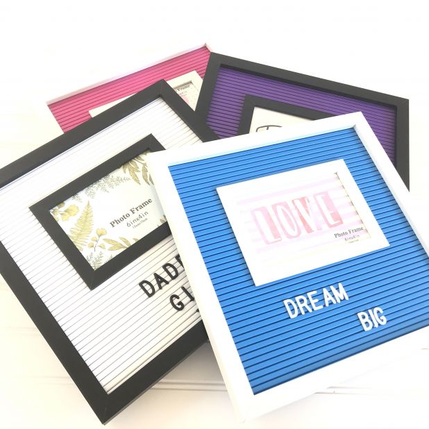 Mother’s Day Letter Board With Photo Frame – Only $6.99!