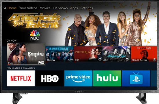 Insignia 43” LED 2160p Smart 4K UHD TV with HDR – Fire TV Edition – Just $179.99! Was $299.99!