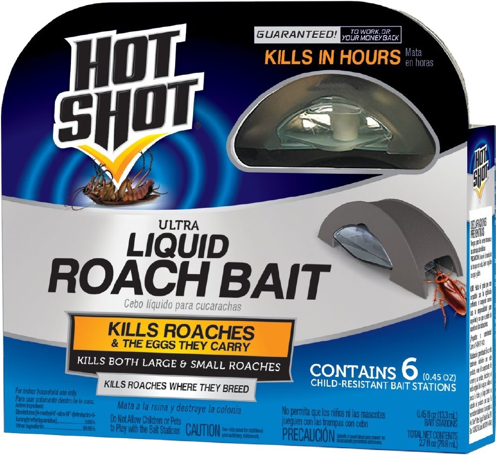 Hot Shot Ultra Liquid Roach Bait, 6-Count—$2.76!