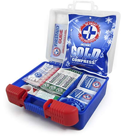 Be Smart Get Prepared 100 Piece First Aid Kit Only $8.49!