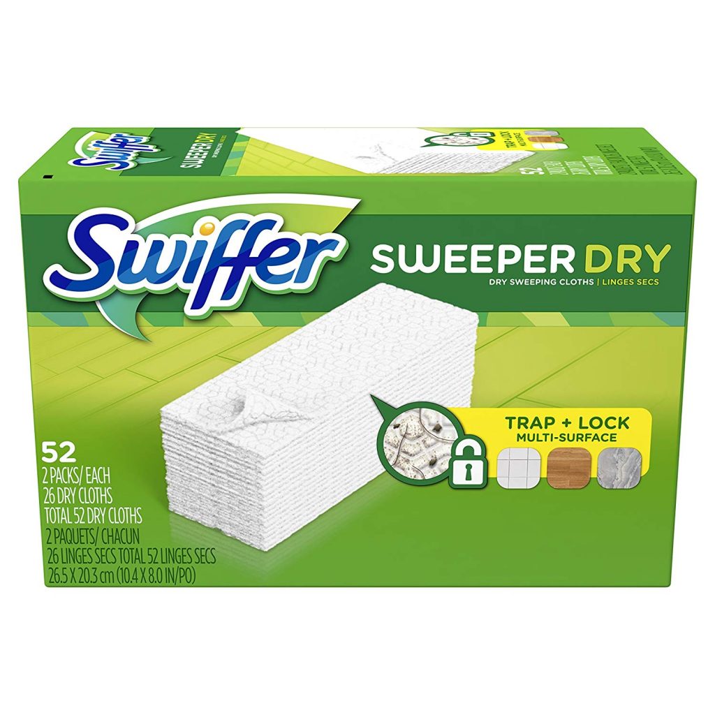 Swiffer Sweeper Dry Mop Refills, 52-ct Only $7.17!