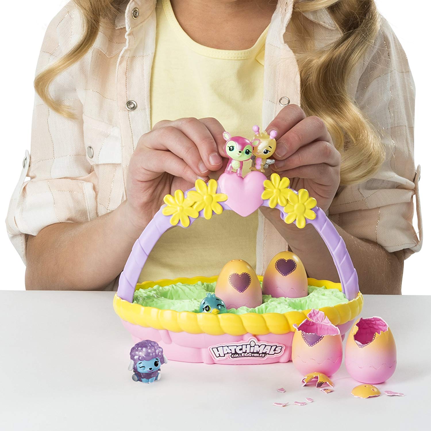 Hatchimals CollEGGtibles Easter Basket with 6 Hatchimals CollEGGtibles – Only $9.35!