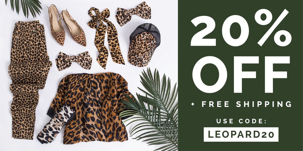 Cents of Style: 20% off Leopard Prints and FREE Shipping!