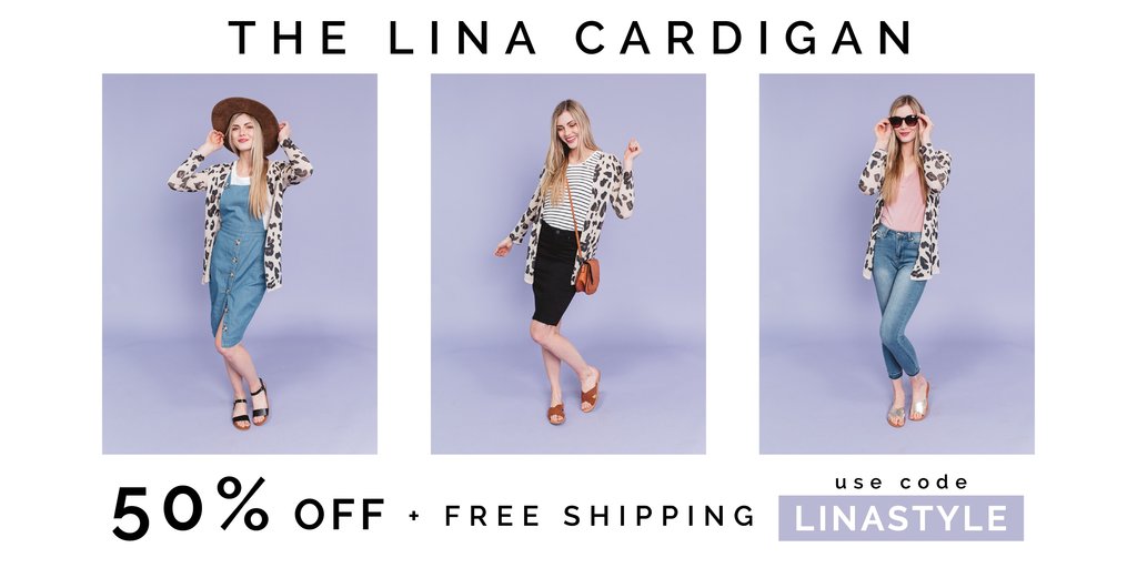 Style Steals at Cents of Style! CUTE! The Lina Cardigan – 50% Off! FREE SHIPPING! So cute!