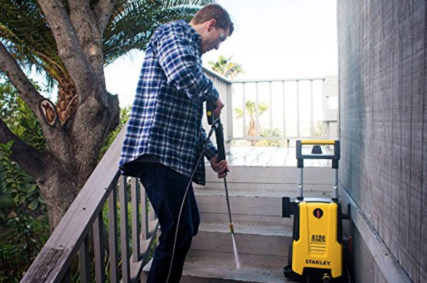 Home Depot: Stanley Electric Pressure Washer with Soap Foam Cannon Only $129.66!