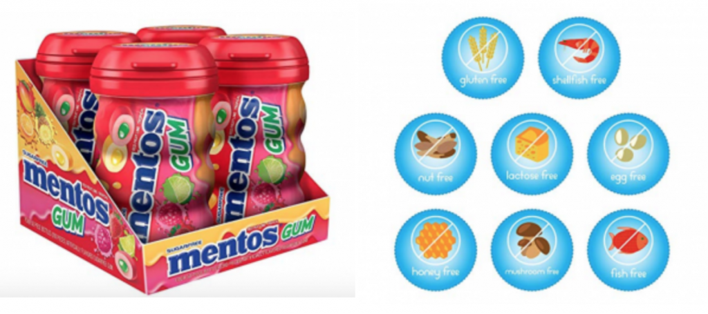 Mentos Sugar-Free Chewing Gum 4-Pack 25% Off! Get Red Fruit Lime For Just $8.44 Shipped!