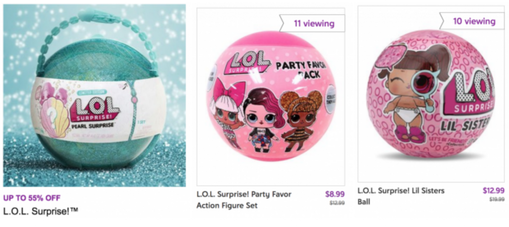 Zulily: L.O.L Surprise! Up TO 55% Off! Apparel, Toys & More!