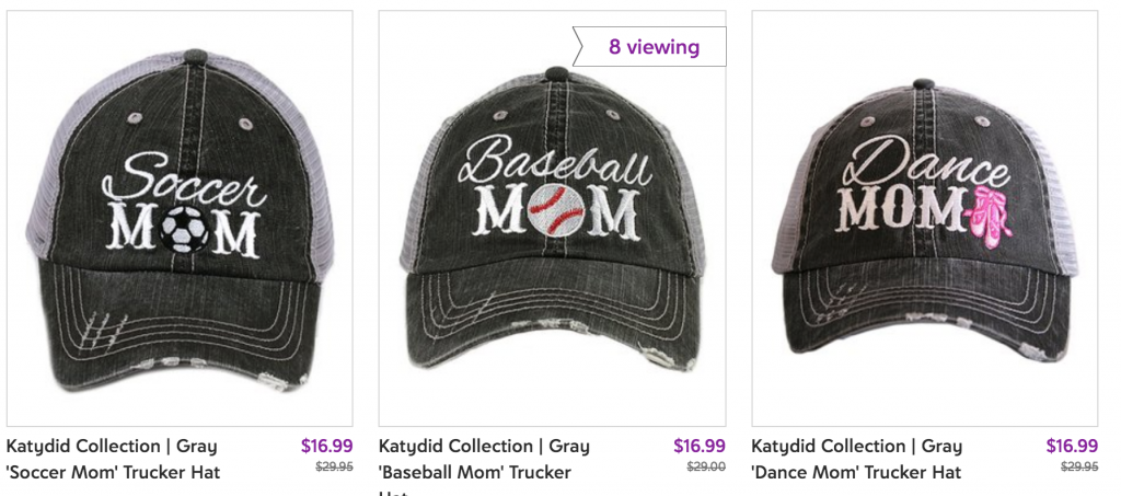 Ball Caps For Momma Bears Up To 50% Off On Zulily!