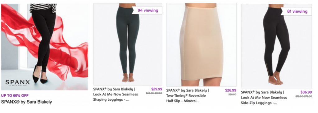 Zulily: Spanx By Sarah Blakely Up To 60% Off! Look At Me Now Shaping Leggings As Low As $29.99!