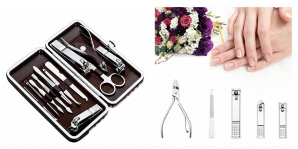 Tseoa 12-Piece Manicure & Pedicure Kit Just $6.99!