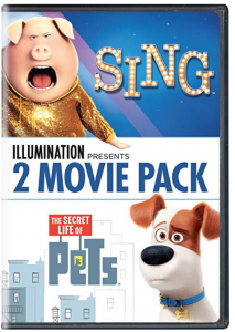 llumination Presents: 2-Movie Pack (Sing / The Secret Life of Pets) Just $10.99!