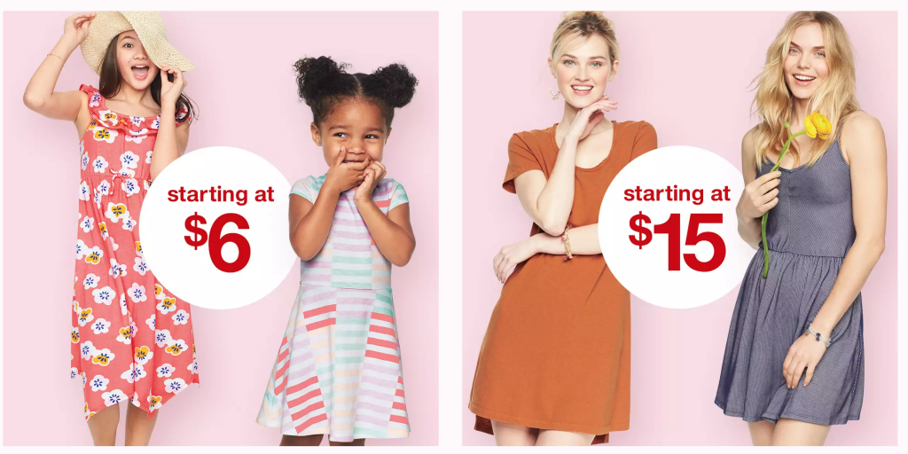 Target: Spring Dress Sale! Girls As Low As $6.00 & Women As Low As $15.00!