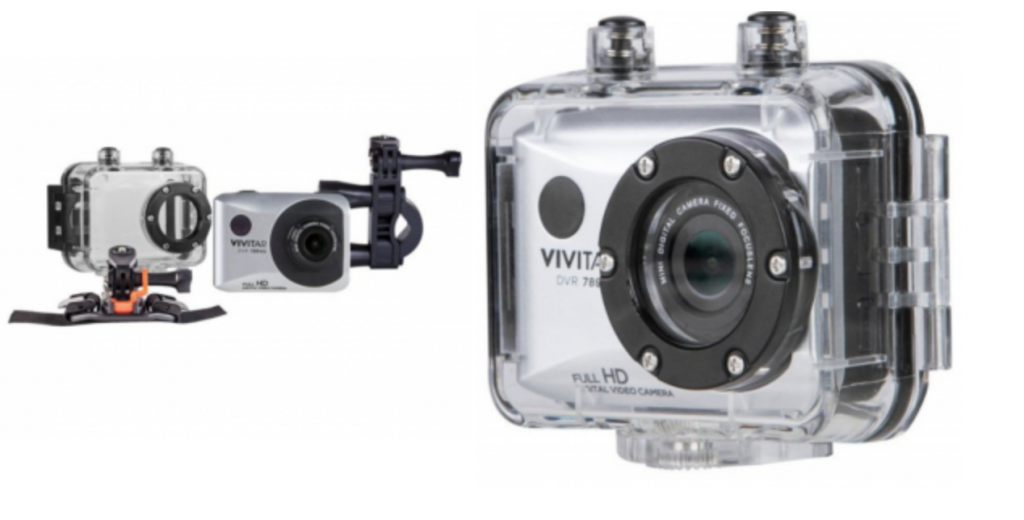 Vivitar – Action Camera with Remote Just $24.99 Today Only!