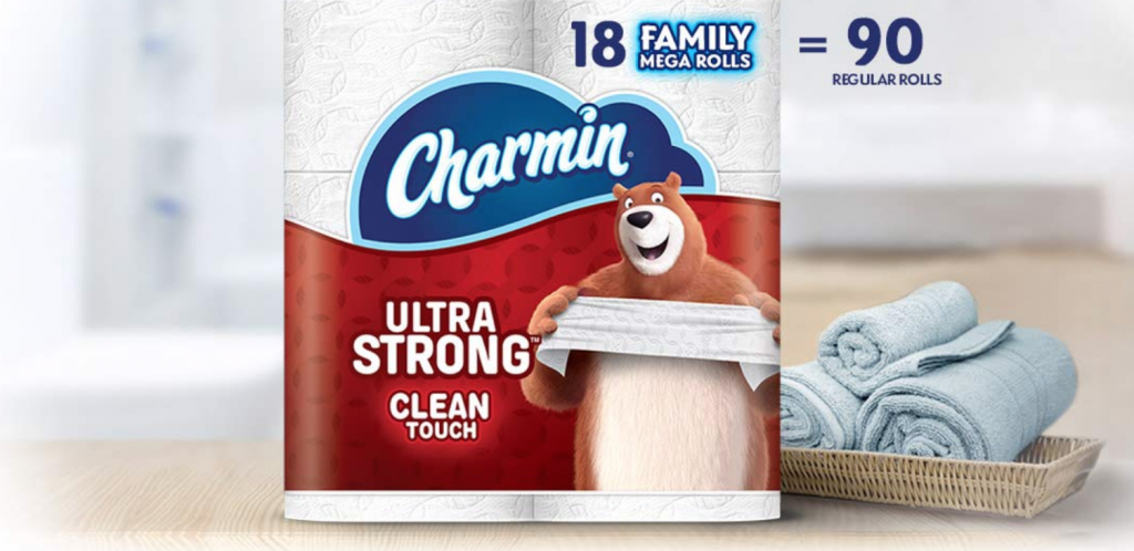 Charmin Ultra Strong Clean Touch Toilet Paper 18-Mega Rolls $21.93 Shipped!